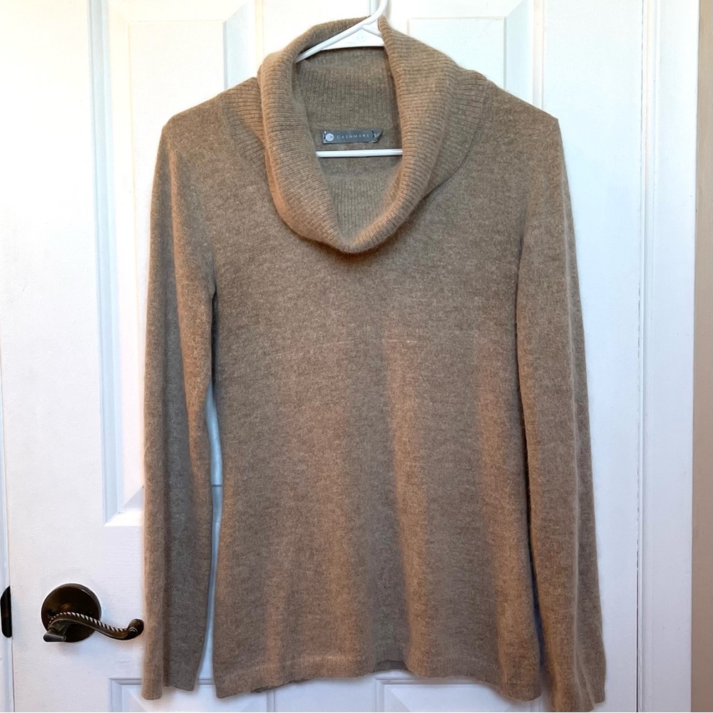 In Cashmere Women’s 100% Cashmere Cowl Neck Sweater